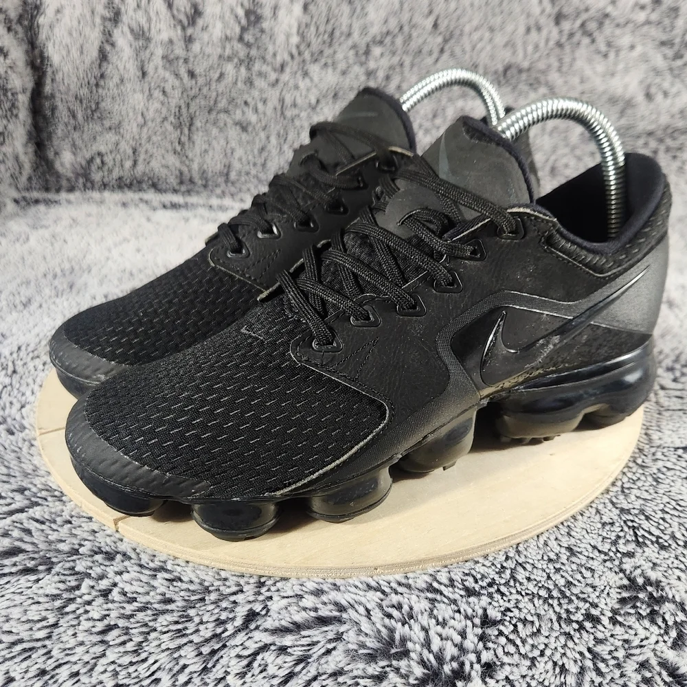 Nike Air VaporMax Triple Black Running Sneakers Women's Size 8 - Picture 4 of 9